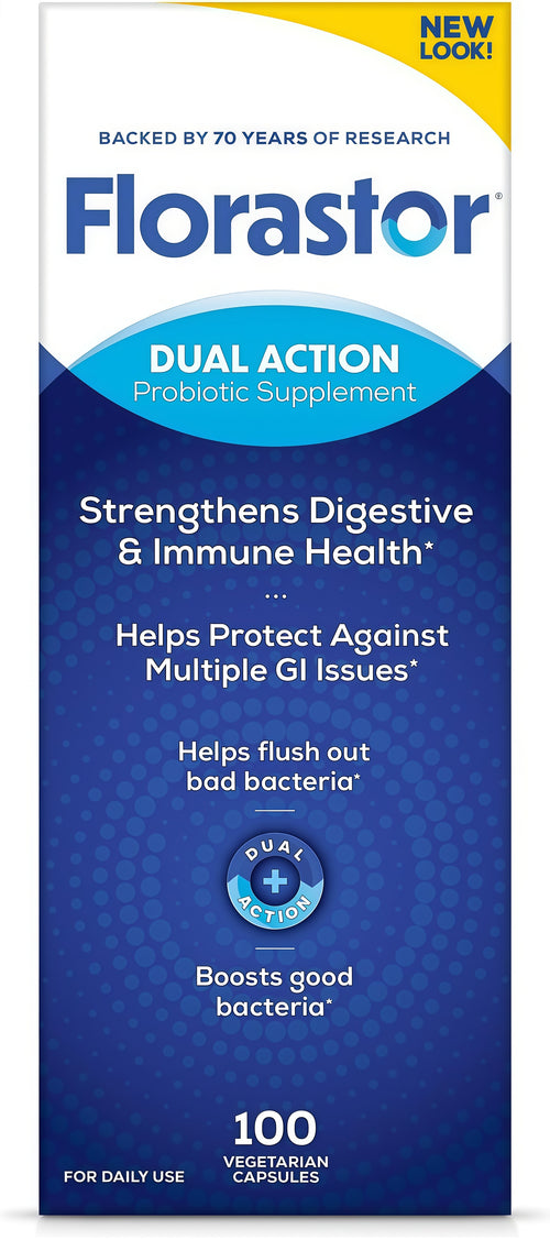 Florastor® Dual Action Probiotic Supplement